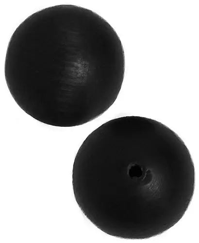 Euro Wood Beads Round 20mm With 3.2mm Hole