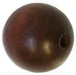 Euro Wood Beads Round 20mm With 3.2mm Hole