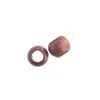 Euro Wood Beads - Round Large Hole 8x6.5mm 