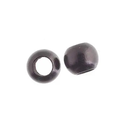 Euro Wood Beads - Round Large Hole 12x9.8mm - Cosplay Supplies Inc