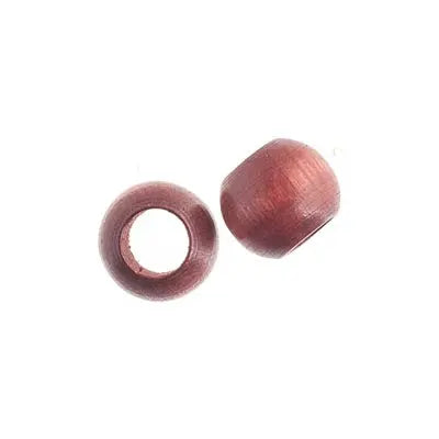 Euro Wood Beads - Round Large Hole 12x9.8mm - Cosplay Supplies Inc