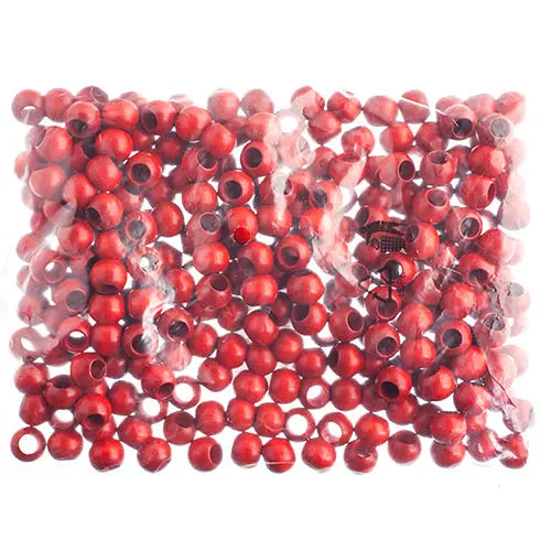 Euro Wood Beads - Round Large Hole 12x9.8mm 