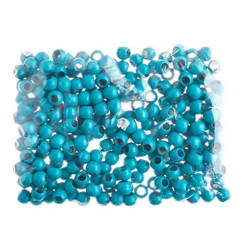 Euro Wood Beads - Round Large Hole 12x9.8mm 