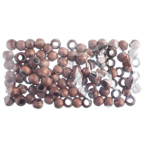 Euro Wood Beads - Round Large Hole 14x11mm 