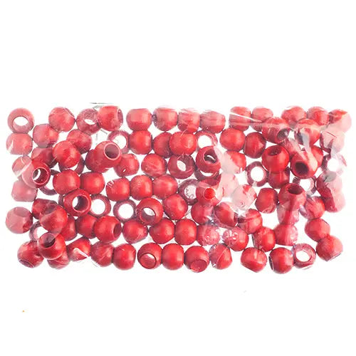 Euro Wood Beads - Round Large Hole 14x11mm 