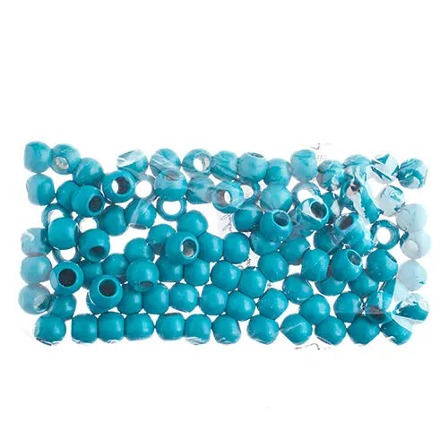 Euro Wood Beads - Round Large Hole 14x11mm 