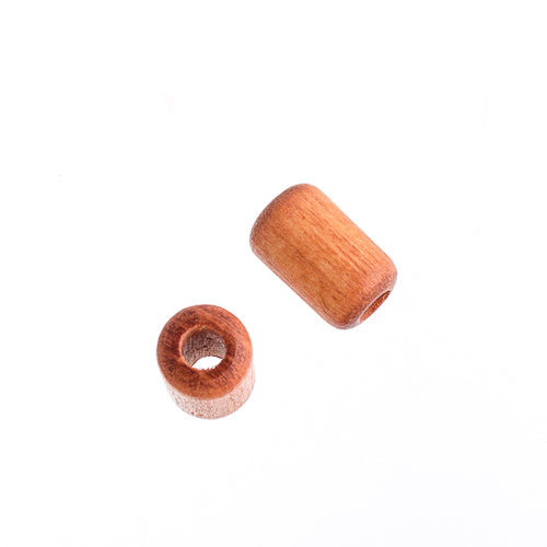 Euro Wood Beads Cylinder 6x9mm 