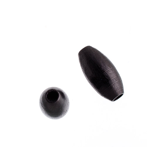 Euro Wood Beads Oval 7x14mm 