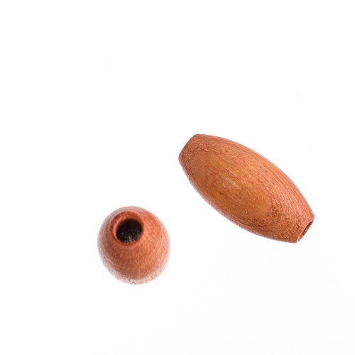 Euro Wood Beads Oval 7x14mm 