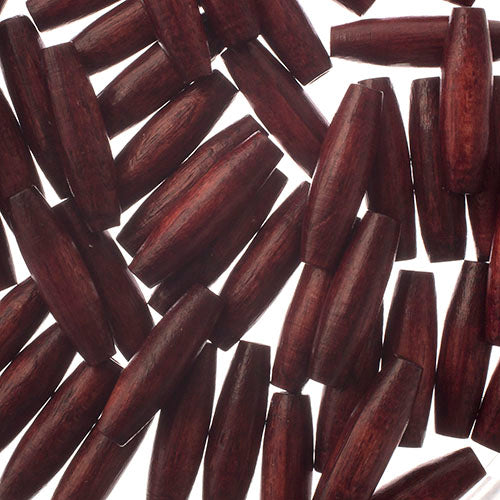 Euro Wood Beads Oval 4.5x16mm