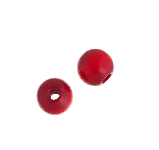 Euro Wood Beads Round 6mm 