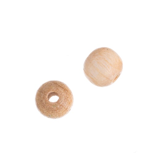 Euro Wood Beads Round 6mm 