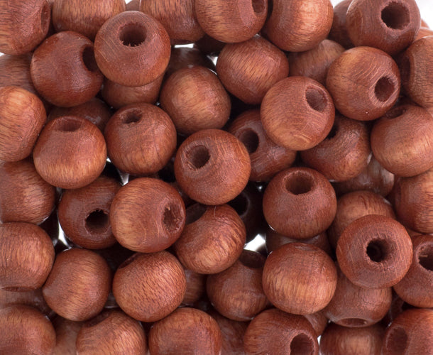 Euro Wood Beads Round 6mm 