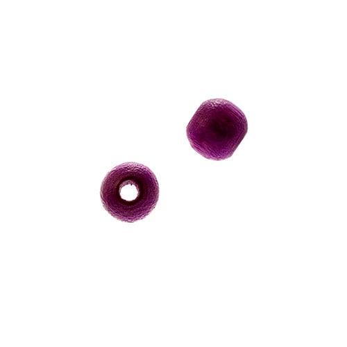 Euro Wood Beads Round 6mm 