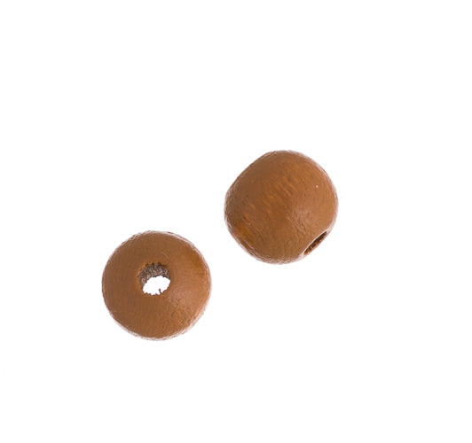 Euro Wood Beads Round 6mm 