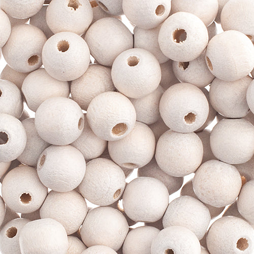 Euro Wood Beads Round 8mm 