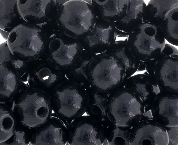 Euro Wood Beads Round 8mm 100pcs