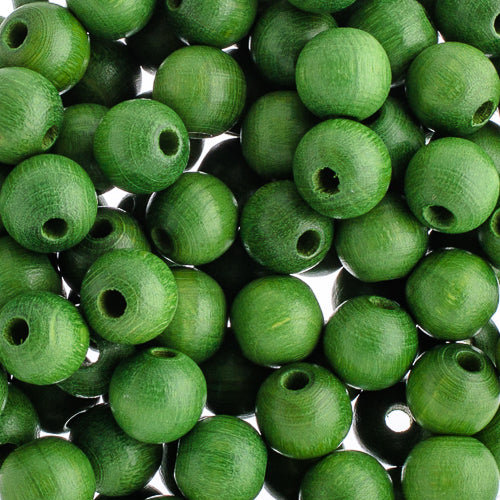 Euro Wood Beads Round 8mm 