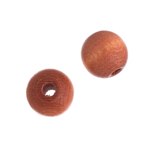 Euro Wood Beads Round 8mm 