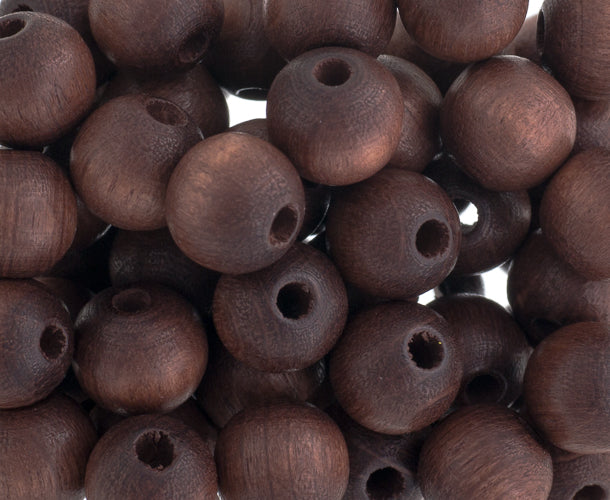 Euro Wood Beads Round 8mm 