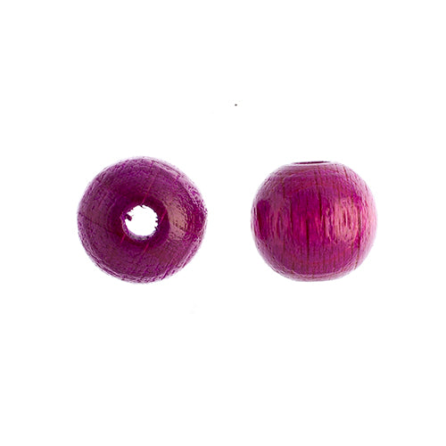 Euro Wood Beads Round 8mm 