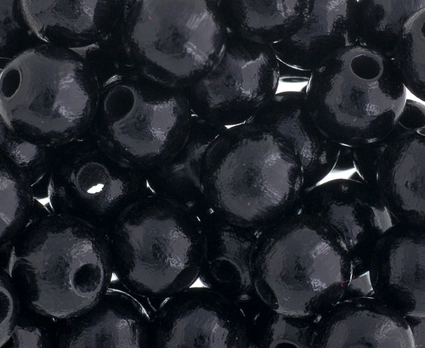 Euro Wood Beads Round 10mm 