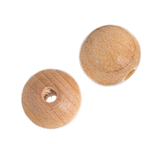 Euro Wood Beads Round 10mm 