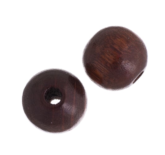 Euro Wood Beads Round 10mm 