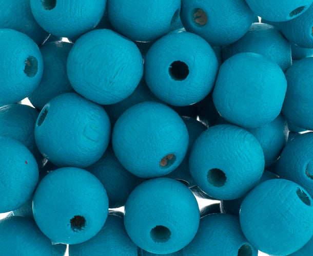 Euro Wood Beads Round 10mm 50pcs