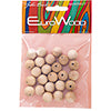 Euro Wood Beads Round 12mm 