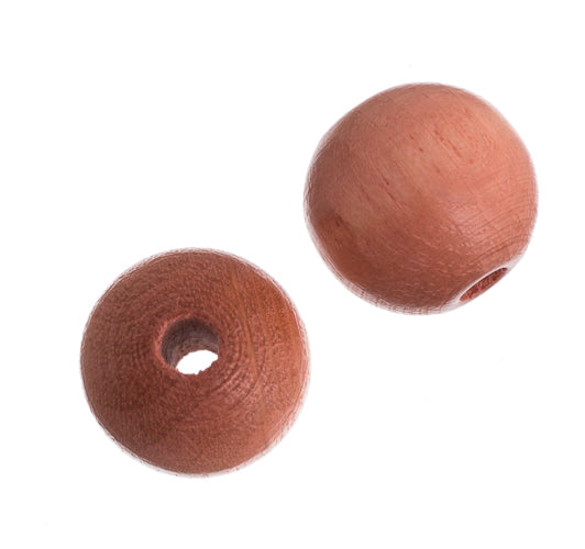 Euro Wood Beads Round 12mm 