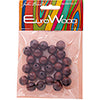 Euro Wood Beads Round 12mm 