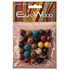 Euro Wood Beads Round 12mm 