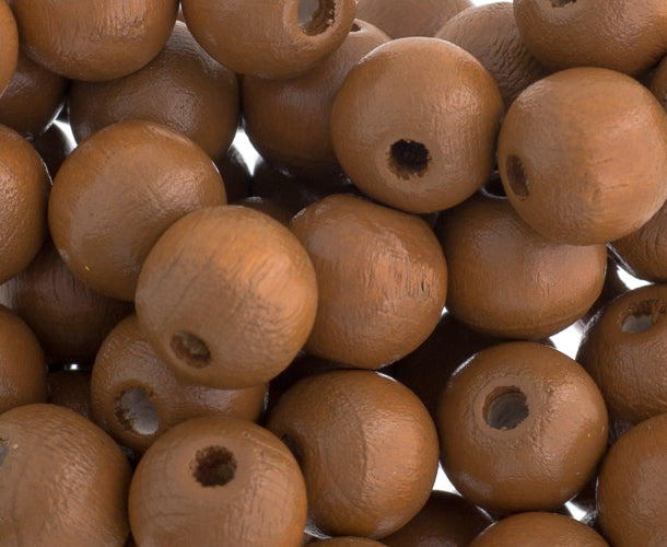 Euro Wood Beads Round 12mm 250pcs