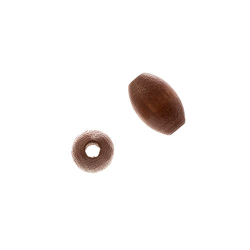 Euro Wood Beads Oval 6x9mm 