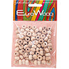 Euro Wood Crowbeads 9x6mm 