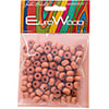 Euro Wood Crowbeads 9x6mm 