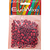 Euro Wood Crowbeads 9x6mm 