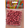 Euro Wood Crowbeads 9x6mm 