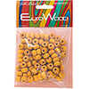 Euro Wood Crowbeads 9x6mm 