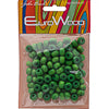 Euro Wood Crowbeads 9x6mm 