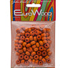 Euro Wood Crowbeads 9x6mm 