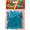 Euro Wood Crowbeads 9x6mm 
