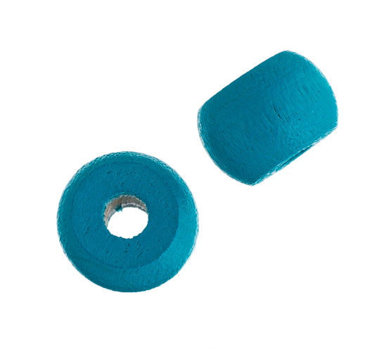 Euro Wood Crowbeads 9x6mm 