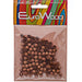 Euro Wood Crowbeads 6x4.8mm 