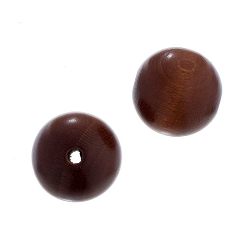 Euro Wood Beads Round 20mm