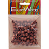 Euro Wood Beads - Round Large Hole 8x6.5mm 