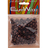 Euro Wood Beads - Round Large Hole 8x6.5mm 