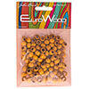 Euro Wood Beads - Round Large Hole 8x6.5mm 