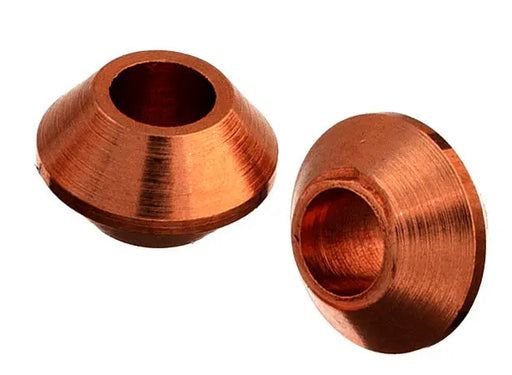 Metal Rondell 5mm Antique Copper Lead Free (Brass Base)